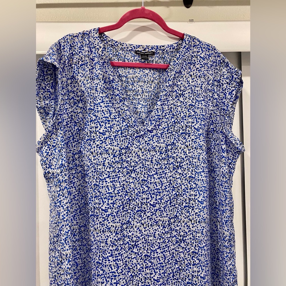 Cap sleeve blouse